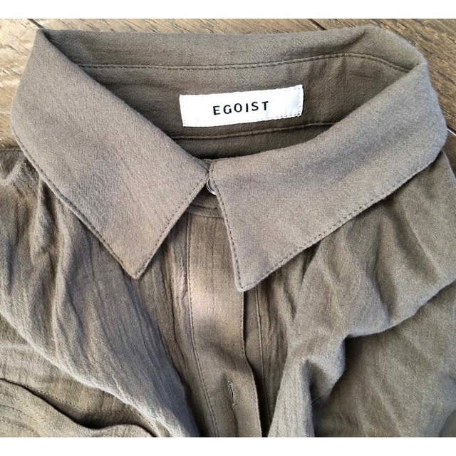 EGOIST(エゴイスト)のエゴイスト　ロングシャツ レディースのトップス(シャツ/ブラウス(長袖/七分))の商品写真