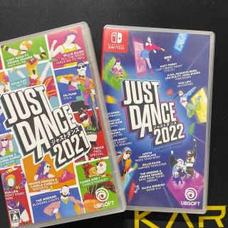 ニンテンドースイッチ(Nintendo Switch)のジャストダンス　Switch 2021＆2022セット(家庭用ゲームソフト)