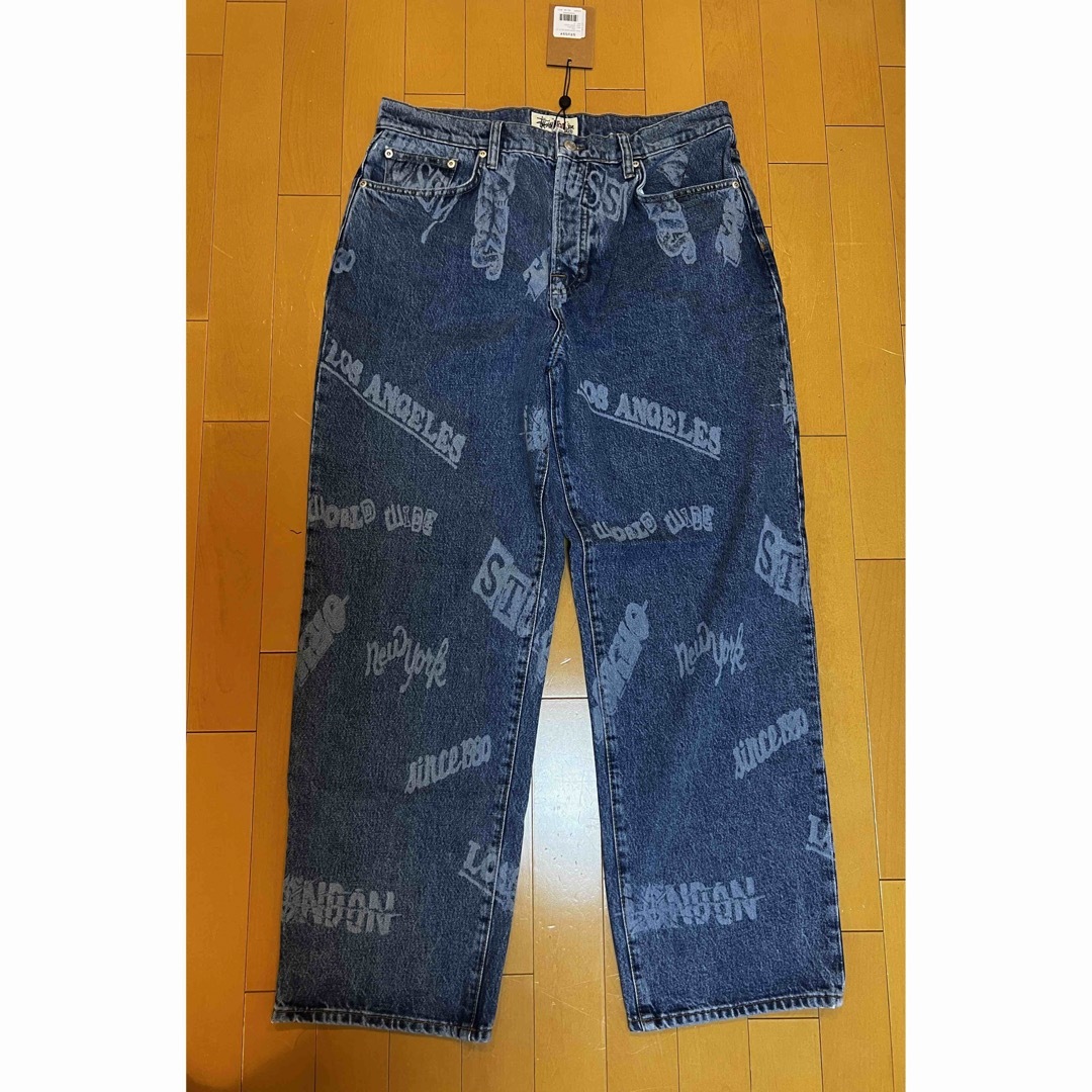 WORLDWIDE BIG OL' JEANS stussy デニムジーンズ