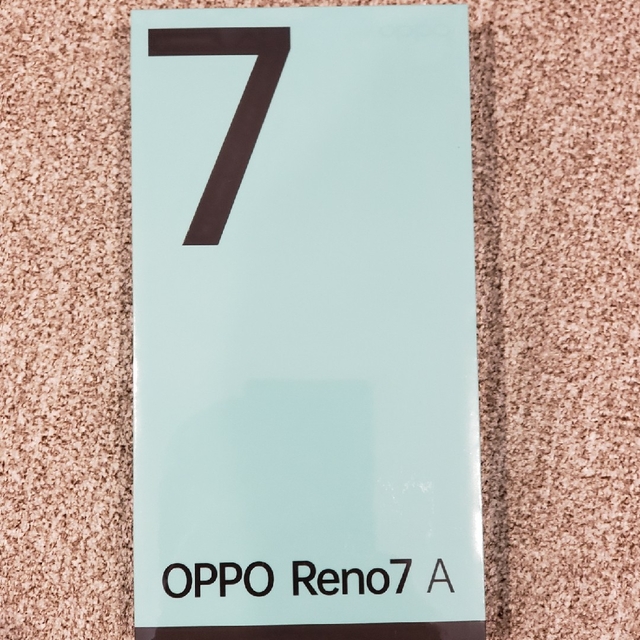 OPPO Reno7A ドリームブルー SIMフリー CPH2353 新品未開封新品未開封一括購入購入日