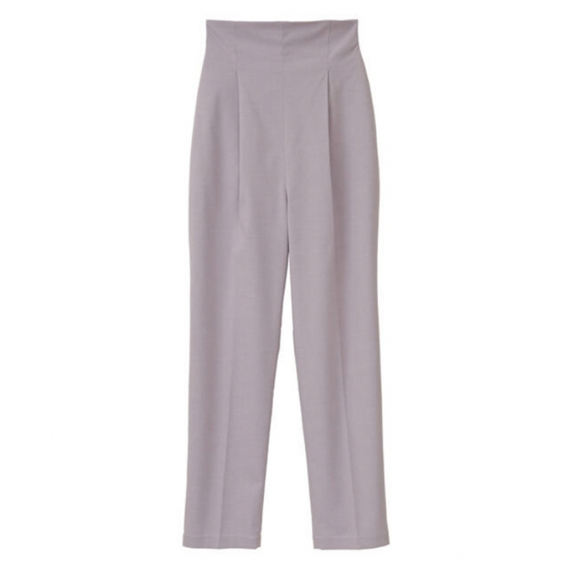 CLANE BACK OPEN HW PANTS purple 0