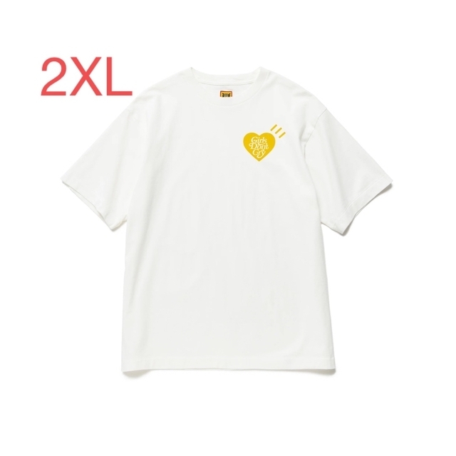 2XL Girls Dont Cry GDC WHITE DAY T-SHIRT