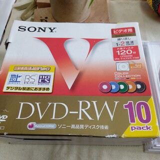 SONY DVD－RW6枚組 10DMW120GXT(その他)
