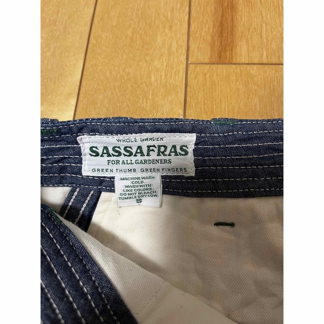 SASSAFRAS(ササフラス)のササフラス　スプレイヤーパンツ メンズのパンツ(デニム/ジーンズ)の商品写真