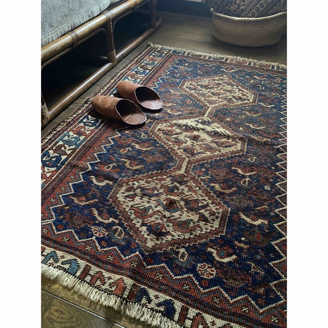 Antique khamse rug No.1 人気の 27540円 www.bluepractice.co.jp