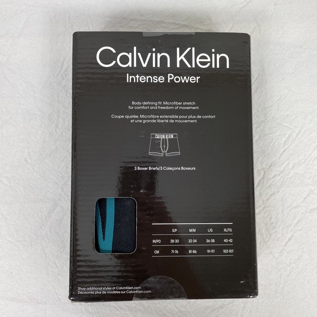 Calvin Klein(カルバンクライン)の新品　CALVIN KLEIN カルバンクライン ボクサーパンツ 下着3枚セット メンズのアンダーウェア(ボクサーパンツ)の商品写真