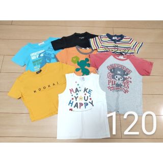 おまとめ ランニング1枚 Tシャツ6枚 3CAN4ON 等 120cm(Tシャツ/カットソー)