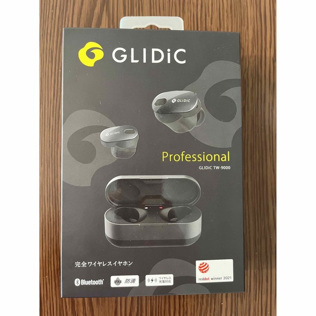 完全ワイヤレスイヤホン GLIDIC TW-9000 メタリックブラック - 通販