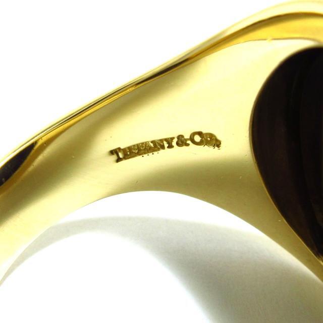 Tiffany & Co.(ティファニー)のティファニー リング美品  K18YG×オニキス レディースのアクセサリー(リング(指輪))の商品写真