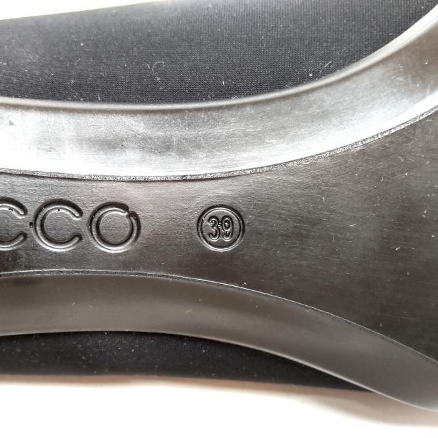 ECHO(エコー)のECCO(エコー) パンプス 39 レディース - 黒 レディースの靴/シューズ(ハイヒール/パンプス)の商品写真