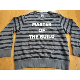 ユニクロ(UNIQLO)の【130サイズ】LEGOプリントUTリブ付きトレーナー　グレー系(Tシャツ/カットソー)