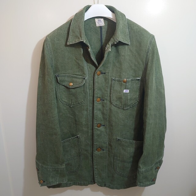 Lee - ☆Lee BY SAMMLER☆ 軍用テント麻100%生地使用 カバーオール L