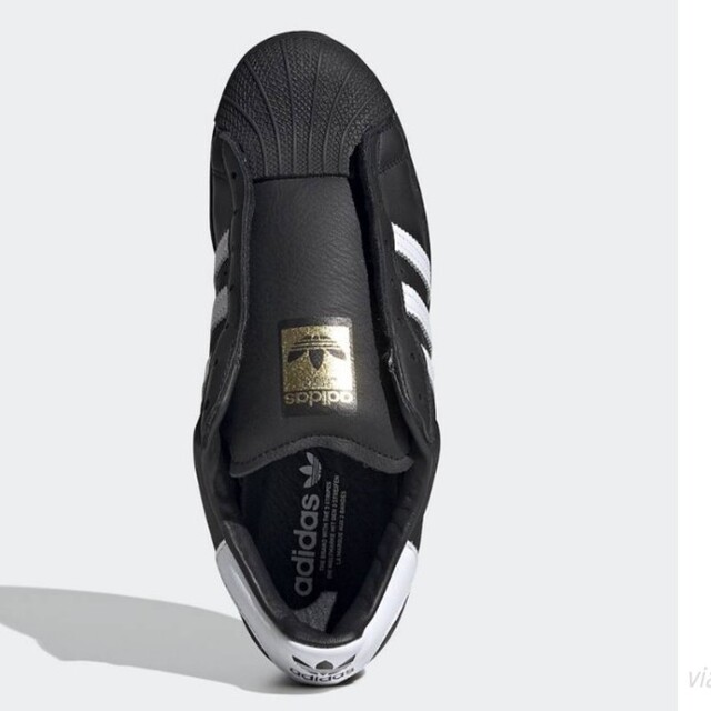adidas(アディダス)のADIDAS × SUPER STAR LACELESS BLACK　正規品 メンズの靴/シューズ(スニーカー)の商品写真