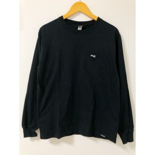 ショット(schott)のSchott（ショット）刺繍ロゴ　ポケット　L/STee　長袖Tシャツ　【中古】【007】(Tシャツ/カットソー(七分/長袖))