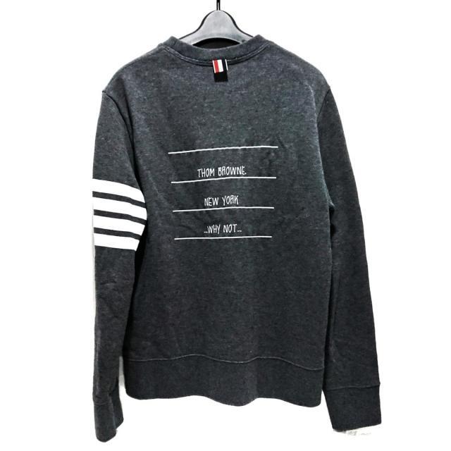 美品　THOM BROWNE スウェット　Lサイズ