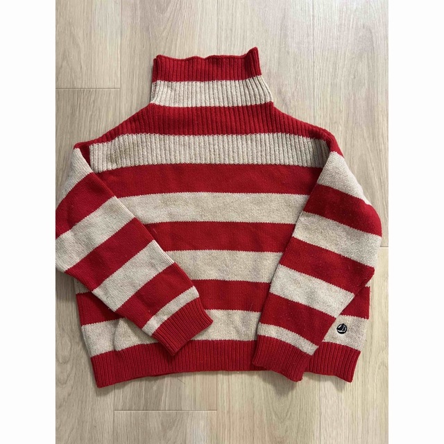 PETIT BATEAU(プチバトー)のプチバトー　8y セーター キッズ/ベビー/マタニティのキッズ服男の子用(90cm~)(ニット)の商品写真