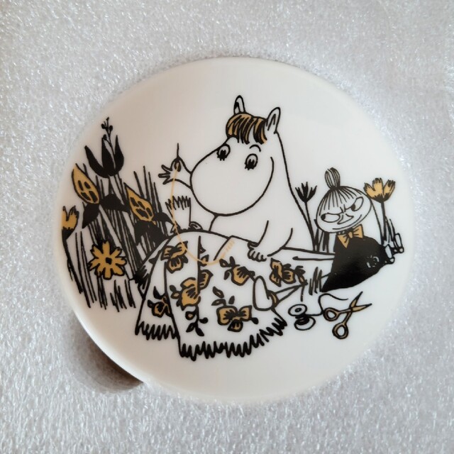 MOOMIN(ムーミン)の《未使用》ムーミン 豆皿 ディアゴスティーニ エンタメ/ホビーのおもちゃ/ぬいぐるみ(キャラクターグッズ)の商品写真