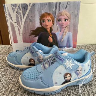 アナトユキノジョオウ(アナと雪の女王)の新品タグ付き✨アナ雪2♡スニーカー✨18(スニーカー)