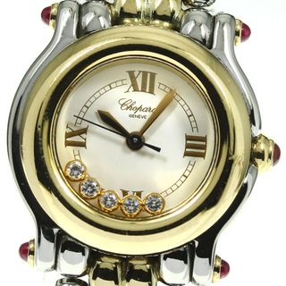 ショパール(Chopard)の★保証書付き【Chopard】ショパール ハッピースポーツ 5Pダイヤ 27/8278-21 クォーツ レディース_736748(腕時計)