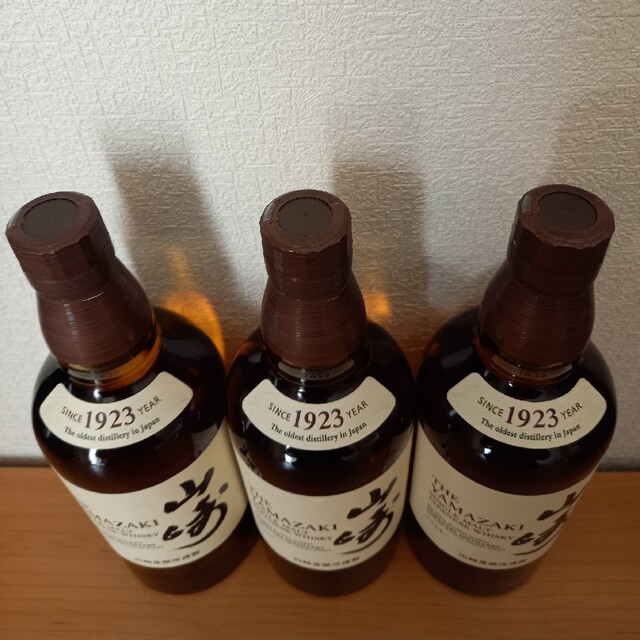 サントリーシングルモルトウイスキー山崎 ノンエイジ 700ml 3本 サントリーシングルモルトウイスキー山崎 ノンエイジ 700ml 3本