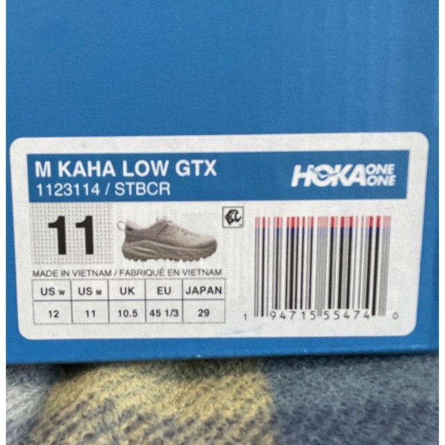 HOKA ONE ONE(ホカオネオネ)の防水　29cm HOKA ONEONE MENS KAHA LOW GTX スポーツ/アウトドアのアウトドア(登山用品)の商品写真