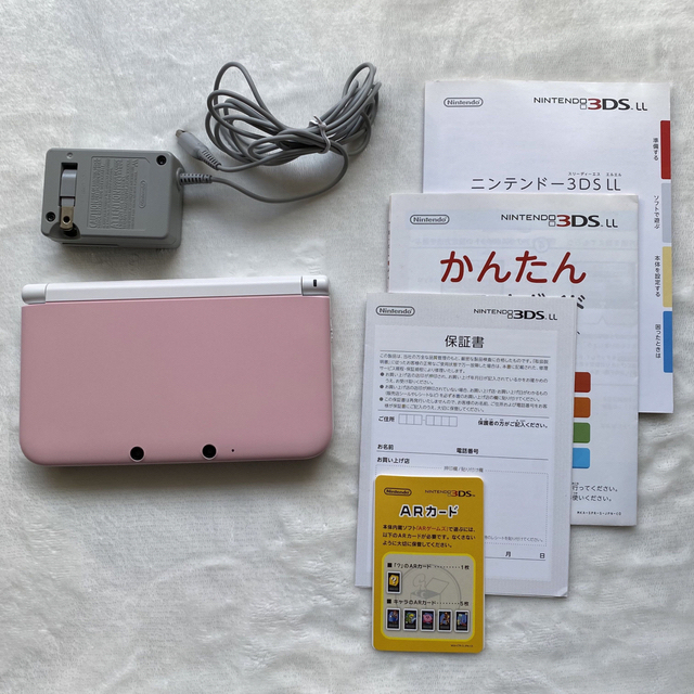 【美品】ニンテンドー3DS LL ピンク×ホワイト