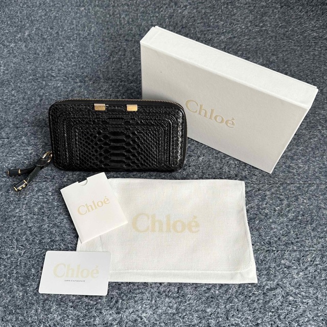 Chloe marcie クロエ マーシーラウンドファスナー長財布