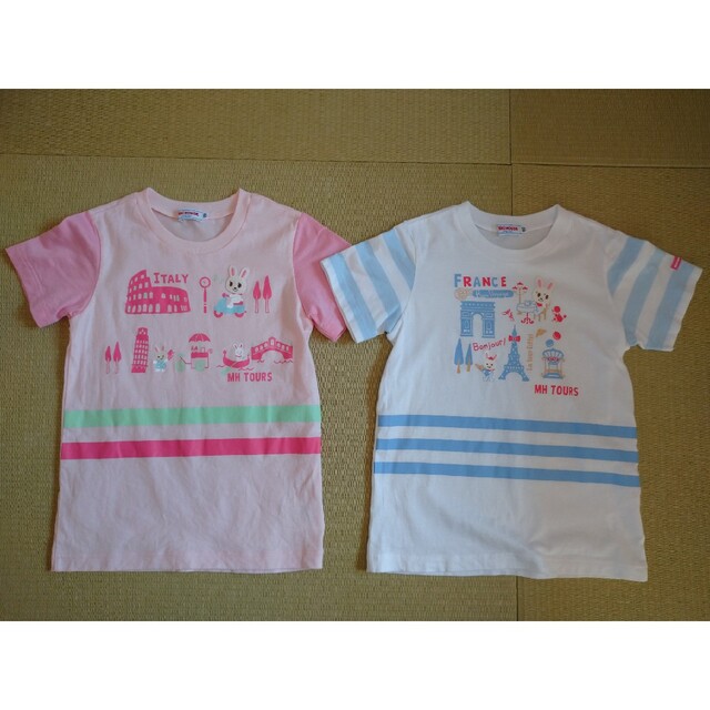 mikihouse(ミキハウス)のミキハウス　半袖　Ｔシャツ　120 キッズ/ベビー/マタニティのキッズ服女の子用(90cm~)(Tシャツ/カットソー)の商品写真