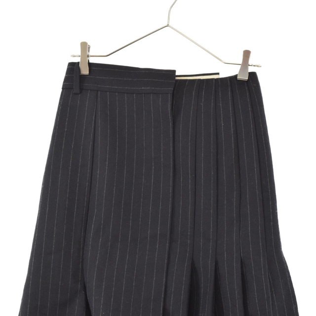 Sacai サカイ 22aw Chalk Stripe Skirt チョークストライプ ウール