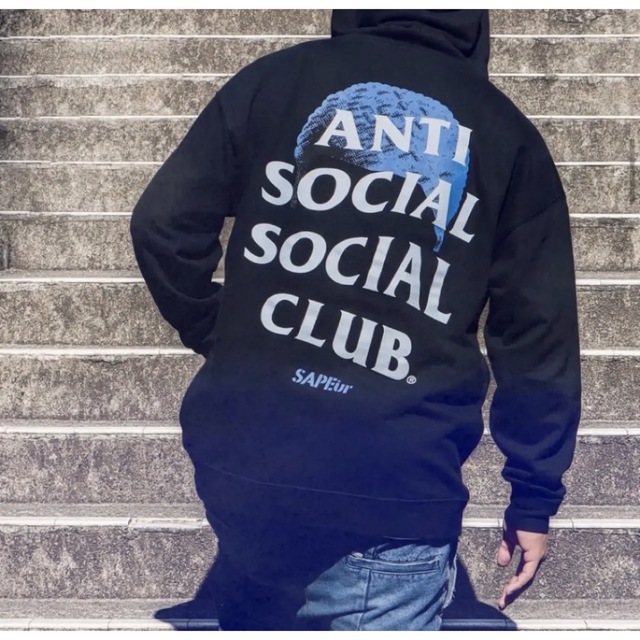 SAPEur ANTI SOCIAL SOCIAL CLUB パーカー | labiela.com