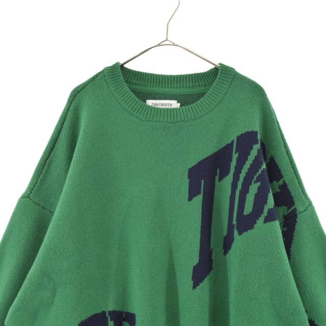 TIGHTBOOTH タイトブース 22AW ACID LOGO KNIT SWEATER アシッド