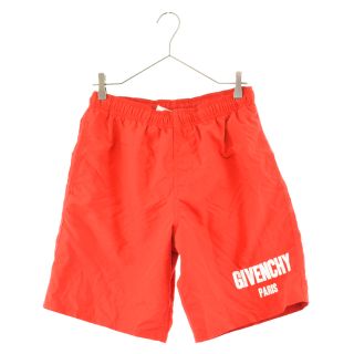 ジバンシィ(GIVENCHY)のGIVENCHY ジバンシィ ロゴプリント スイムショーツ パンツ レッド BMA0021Y1D(その他)