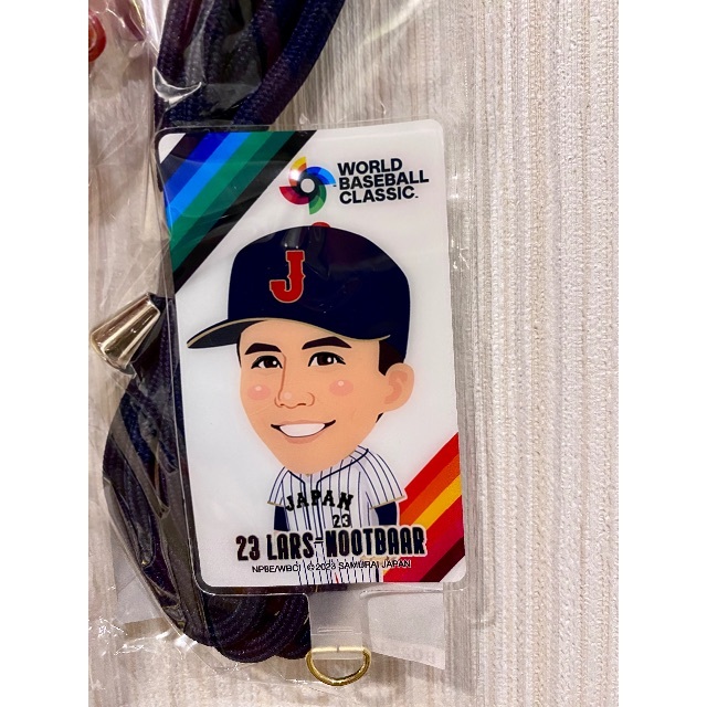 Wbcヌートバー　ホルダーストラップ　　クリアファイル付き