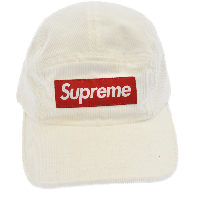 SUPREME シュプリーム Corduroy Camp Cap コーデュロイ キャンプキャップ ホワイト