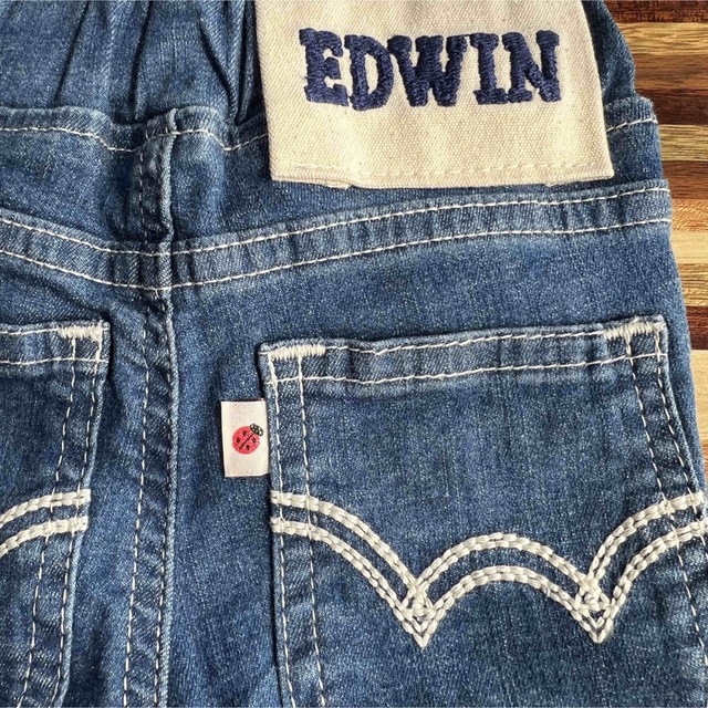 EDWIN(エドウィン)のEDWIN ベビー（70㎝）デニムパンツ キッズ/ベビー/マタニティのベビー服(~85cm)(パンツ)の商品写真