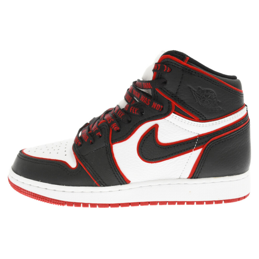 NIKE ナイキ AIR JORDAN1 RETRO HIGH OG GS エアジョーダン1 ハイカットスニーカー ブラッドライン ブラック/ホワイト 575441-062 US4Yのサムネイル