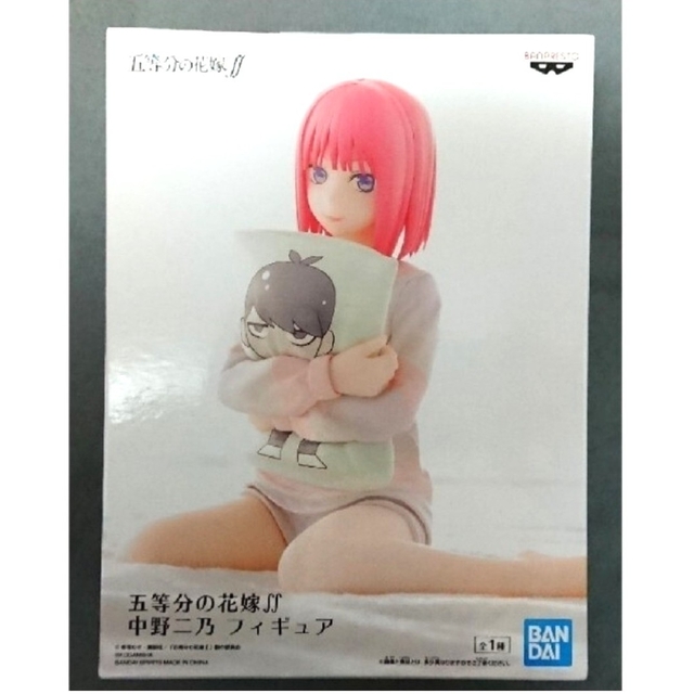 BANDAI(バンダイ)の五等分の花嫁 中野二乃 フィギュアパジャマver. エンタメ/ホビーのフィギュア(アニメ/ゲーム)の商品写真