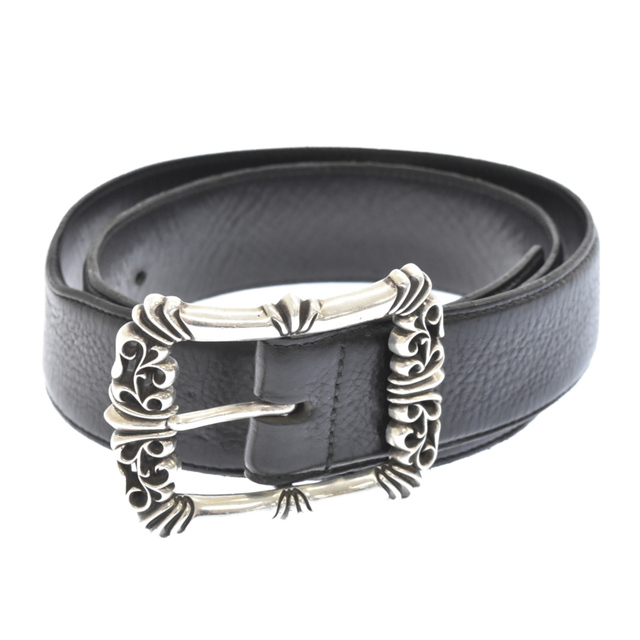 CHROME HEARTS クロムハーツ Classic Filigree クラシック フィリグリーOTJ レザーベルト 34インチ