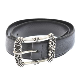 クロムハーツ(Chrome Hearts)のCHROME HEARTS クロムハーツ Classic Filigree クラシック フィリグリーOTJ レザーベルト 34インチ(ベルト)