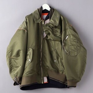 カラー(kolor)の【購入希望】kolor 22AW ma-1 flight jacket(ブルゾン)