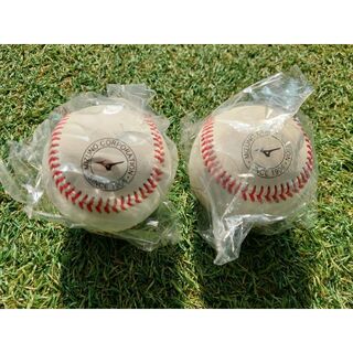 ミズノ(MIZUNO)のミズノ 硬式ボール 練習球 高校野球 中学硬式 2個 1BJBH43600(ボール)