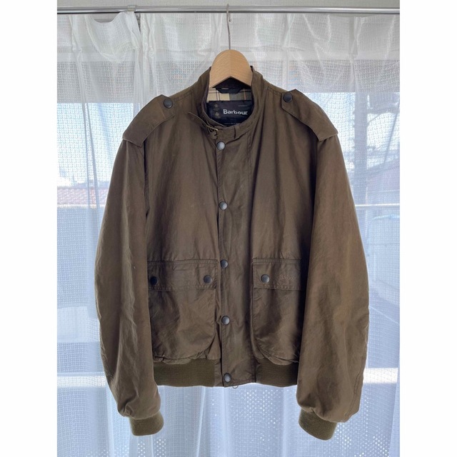 素敵でユニークな Barbour ビデイル バブアー メンズ SLBORDERワックス