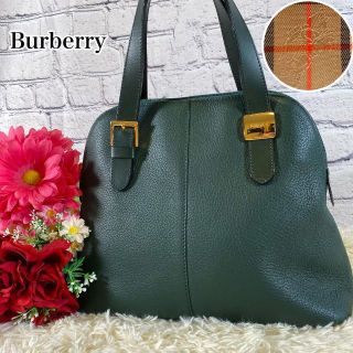 バーバリー(BURBERRY) トートバッグ（グリーン・カーキ/緑色系）の通販