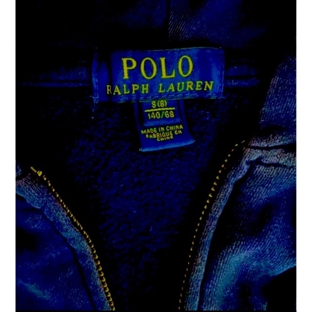 Ralph Lauren(ラルフローレン)の【最終値下】ラルフローレン キッズ パーカー ネイビー 140 S キッズ/ベビー/マタニティのキッズ服男の子用(90cm~)(ジャケット/上着)の商品写真