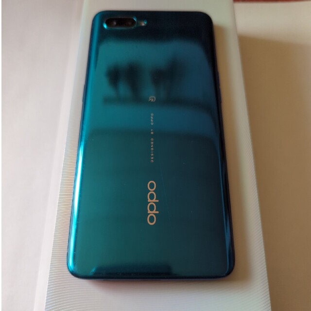 AndroidSIMフリーOPPO オッポ Reno A 128GB ブルー CPH1983 SIMフリー