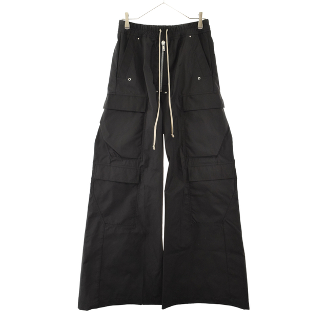 Rick Owens リックオウエンス 23SS CARGO BELAS RU01C4339-TF カーゴ ベラパンツ ボトムス ブラック