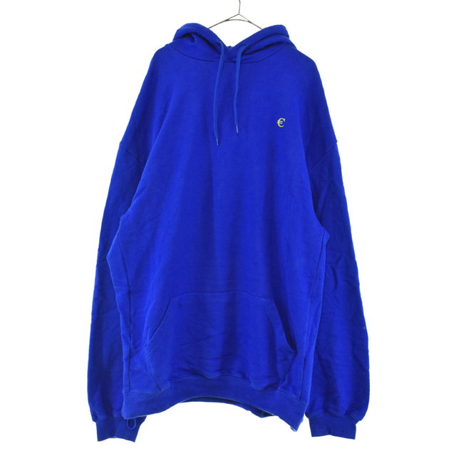 VETEMENTS ヴェトモン 17AW Euro Logo Oversized Hoodie WAH18TR12