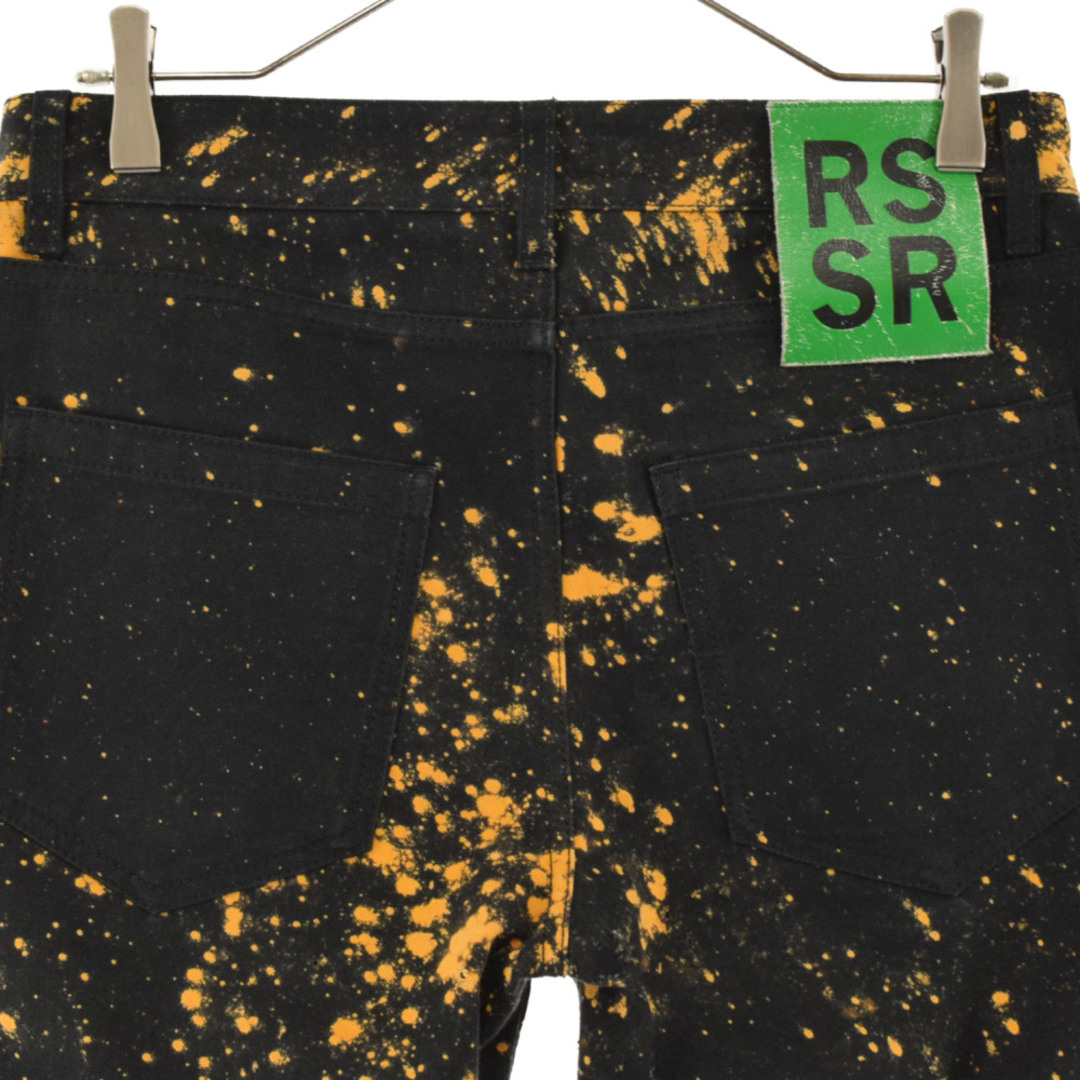 RAF SIMONS(ラフシモンズ)のRAF SIMONS ラフシモンズ ×STERLING RUBY 14AW Bleached Jeans ブリーチ加工デニムパンツ ジーンズ ブラック メンズのパンツ(デニム/ジーンズ)の商品写真