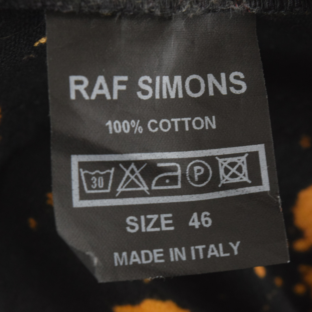 RAF SIMONS(ラフシモンズ)のRAF SIMONS ラフシモンズ ×STERLING RUBY 14AW Bleached Jeans ブリーチ加工デニムパンツ ジーンズ ブラック メンズのパンツ(デニム/ジーンズ)の商品写真