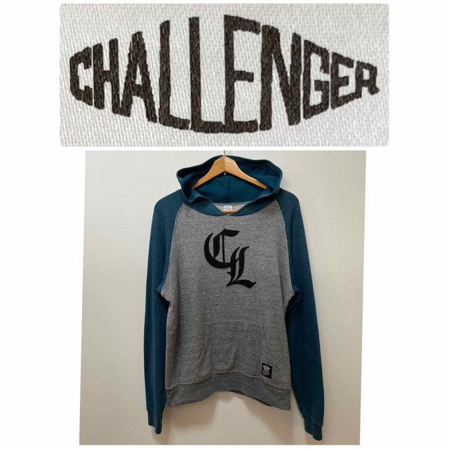 CHALLENGERチャレンジャー プルオーバーパーカー ユルダボS - パーカー